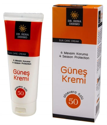  DR.RENA DERMO 4 MEVSİM GÜNEŞ KREM 50 F. 