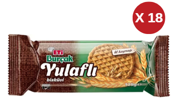 ETİ BURÇAK YULAFLI 125 GR ( 18 ADET )