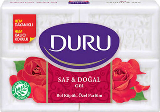 DURU BANYO SABUNU 4*150 GR. GÜL*  