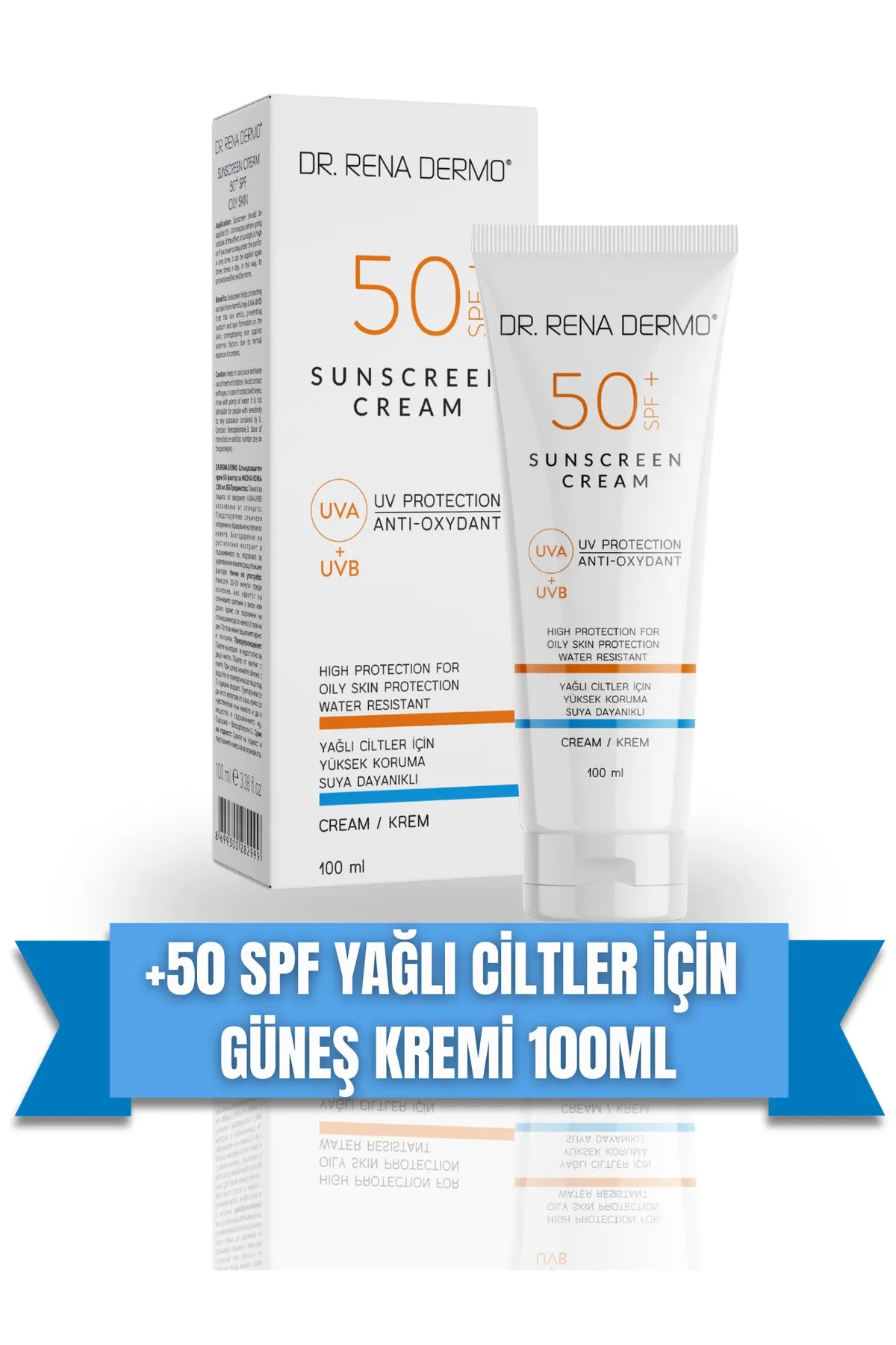  DR.RENA DERMO YAĞLI CİLT GÜNEŞ KREM 