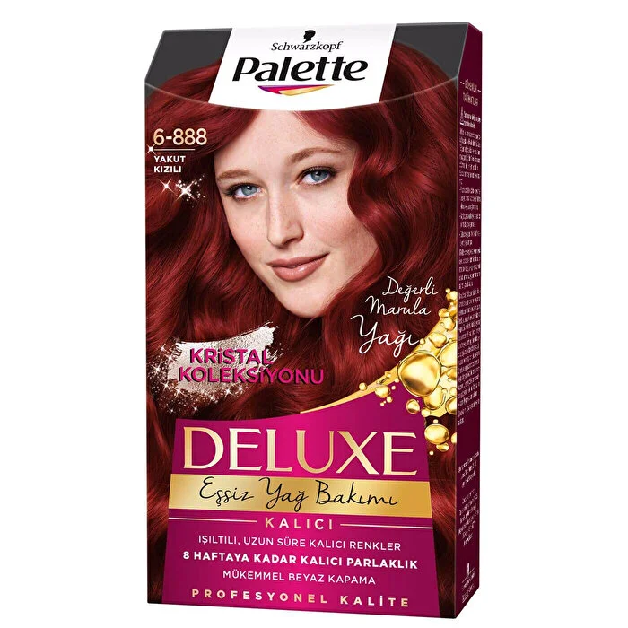 PALETTE DELUXE SAÇ BOYASI 50 ML 6-888 YAKUT KIZILI