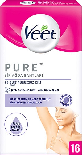 VEET PURE AĞDA BANDI BİKİNİ B.&KOLTUK ALTI 16LI