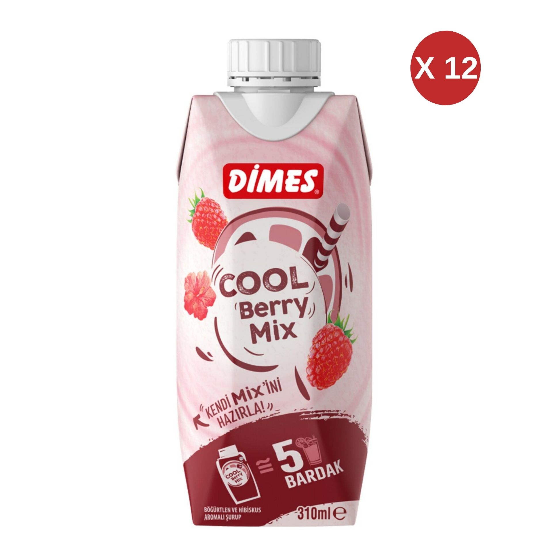 DİMES COOL BERRY MİX 310 ML  12 ADET