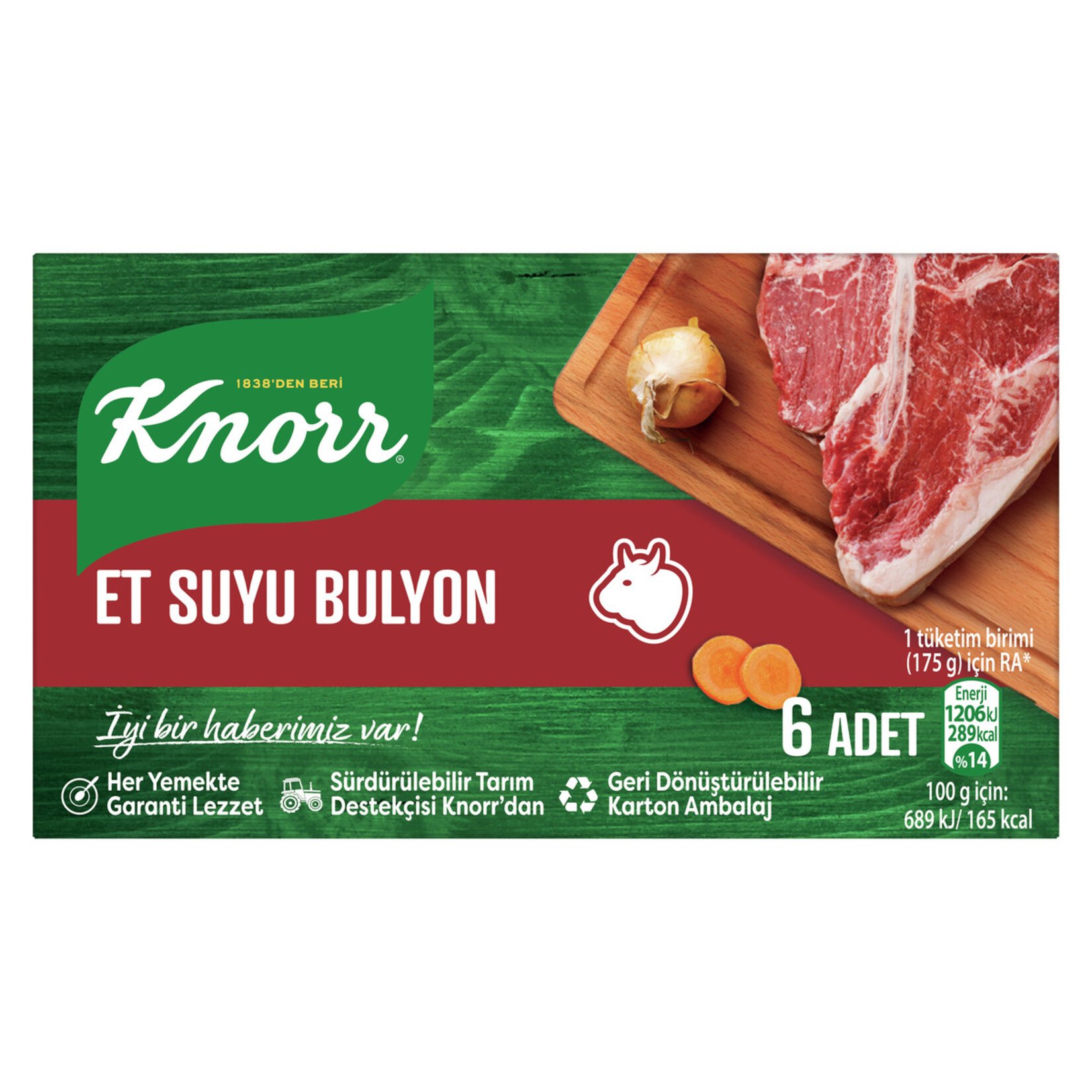 KNOR BULYON  6 LI ET ( 16 ADET )