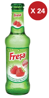 FREŞA ÇİLEK AROMALI MADEN SUYU 200 ML (24 ADET)