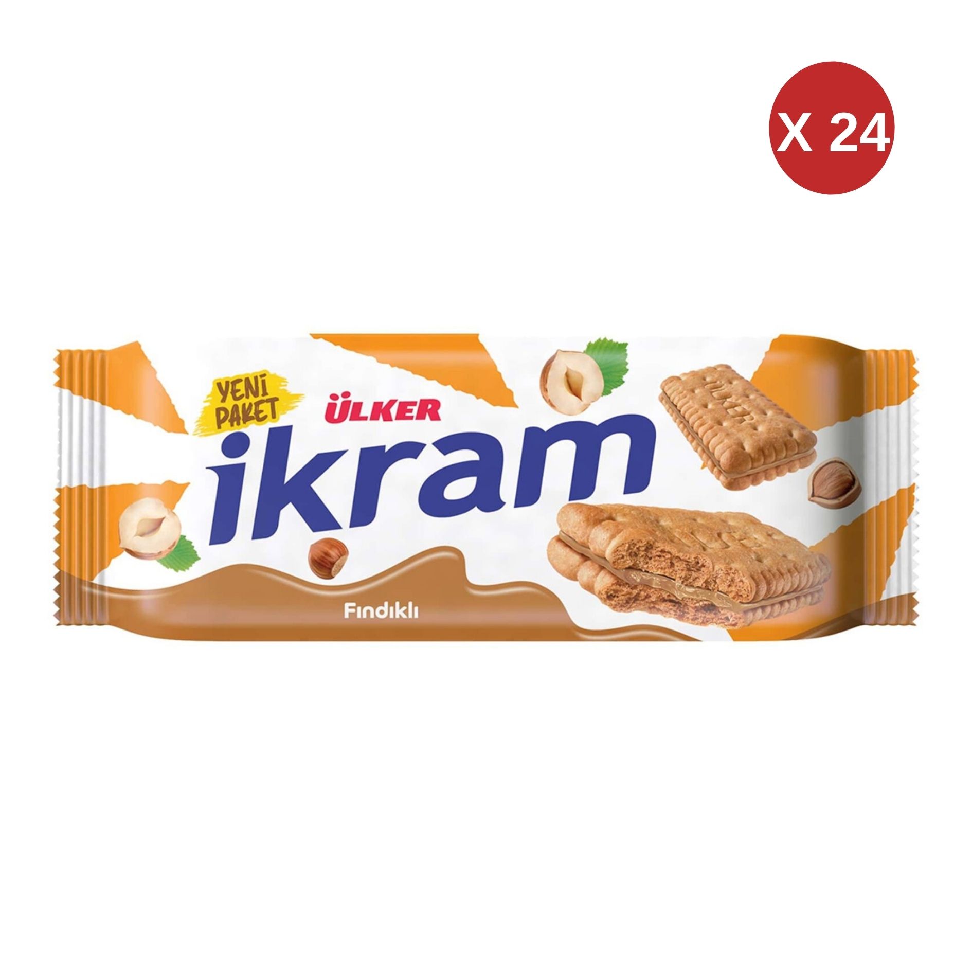 ÜLKER İKRAM FINDIKLI 84 GR (24 ADET)