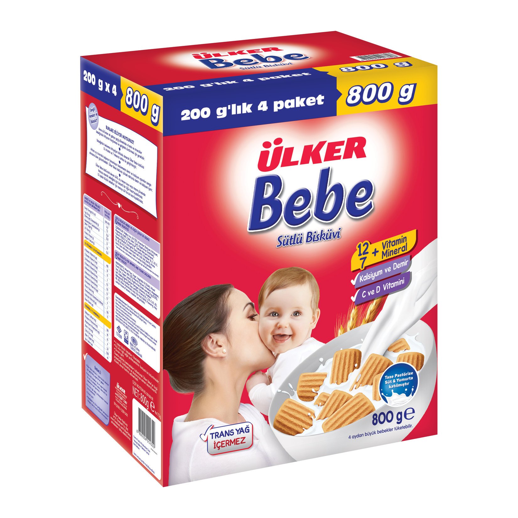 ÜLKER BEBE 800 GR