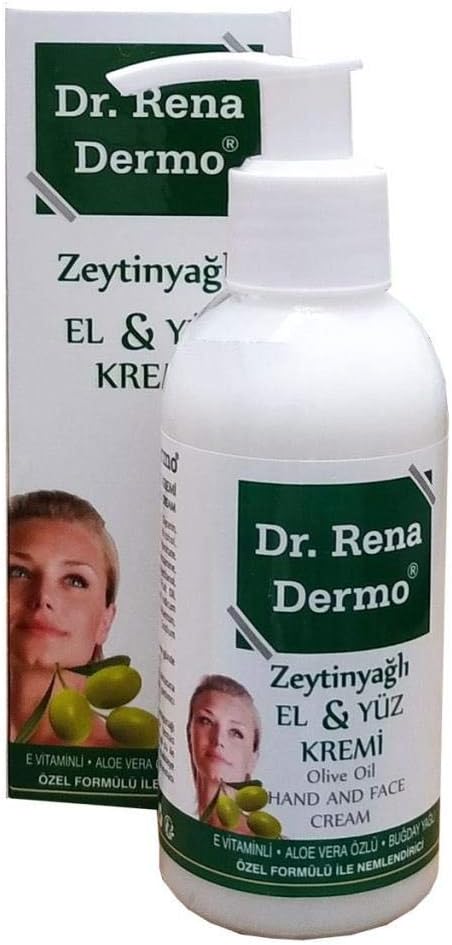  DR.RENA DERMO 150 ML.ZEYTİNYAĞI  EL YÜZ KREM