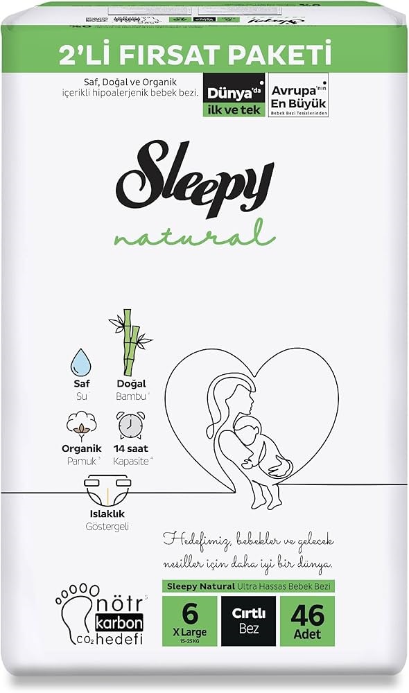 SLEPY FIRSAT PAKET NATURAL 2'Lİ XL NO:6