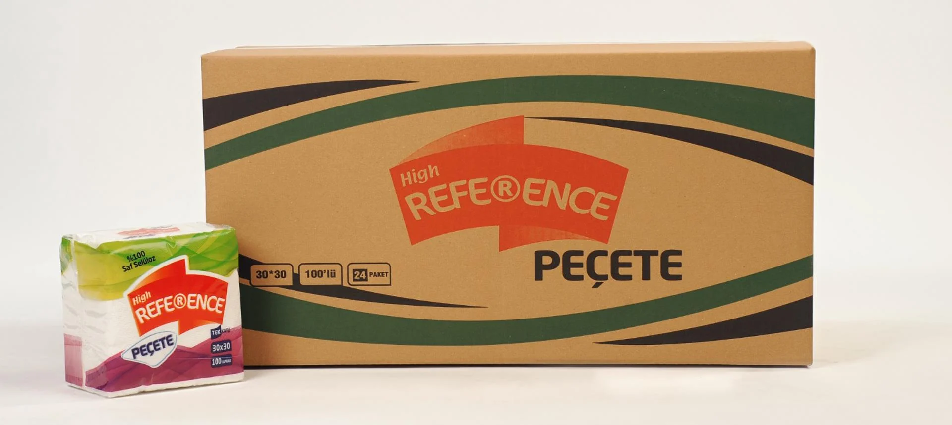Reference Kare Peçete (100*24 LÜ)-(30*30) 