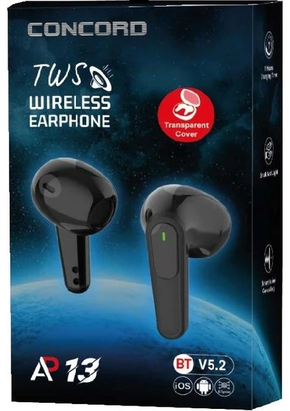 CONCORD TWS WIRELESS KULAKLIK AP 13