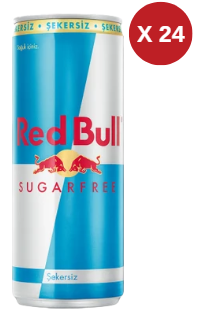 REDBULL ŞEKERSİZ 250 ML 24 ADET