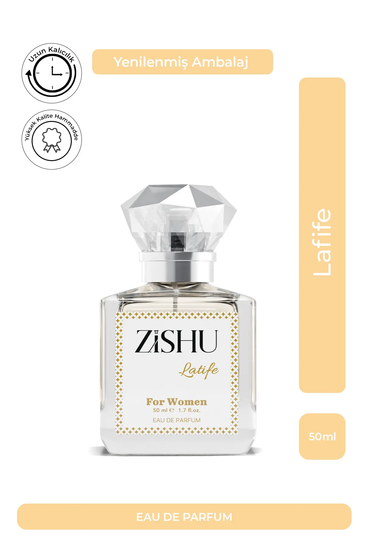 ZİSHU - LATİFE KADIN PARFÜMÜ 50 ML 