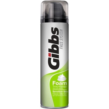 GIBBS TRAŞ KÖPÜĞÜ SENSİTİVE 200 ML 
