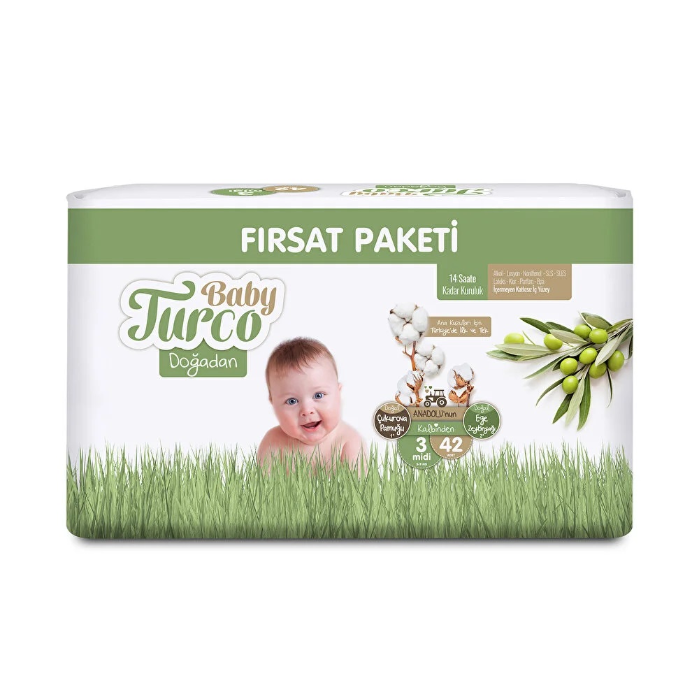 BABY TURCO DOĞ.1'Lİ FIRSAT (5-9 KG) MİDİ NO:3