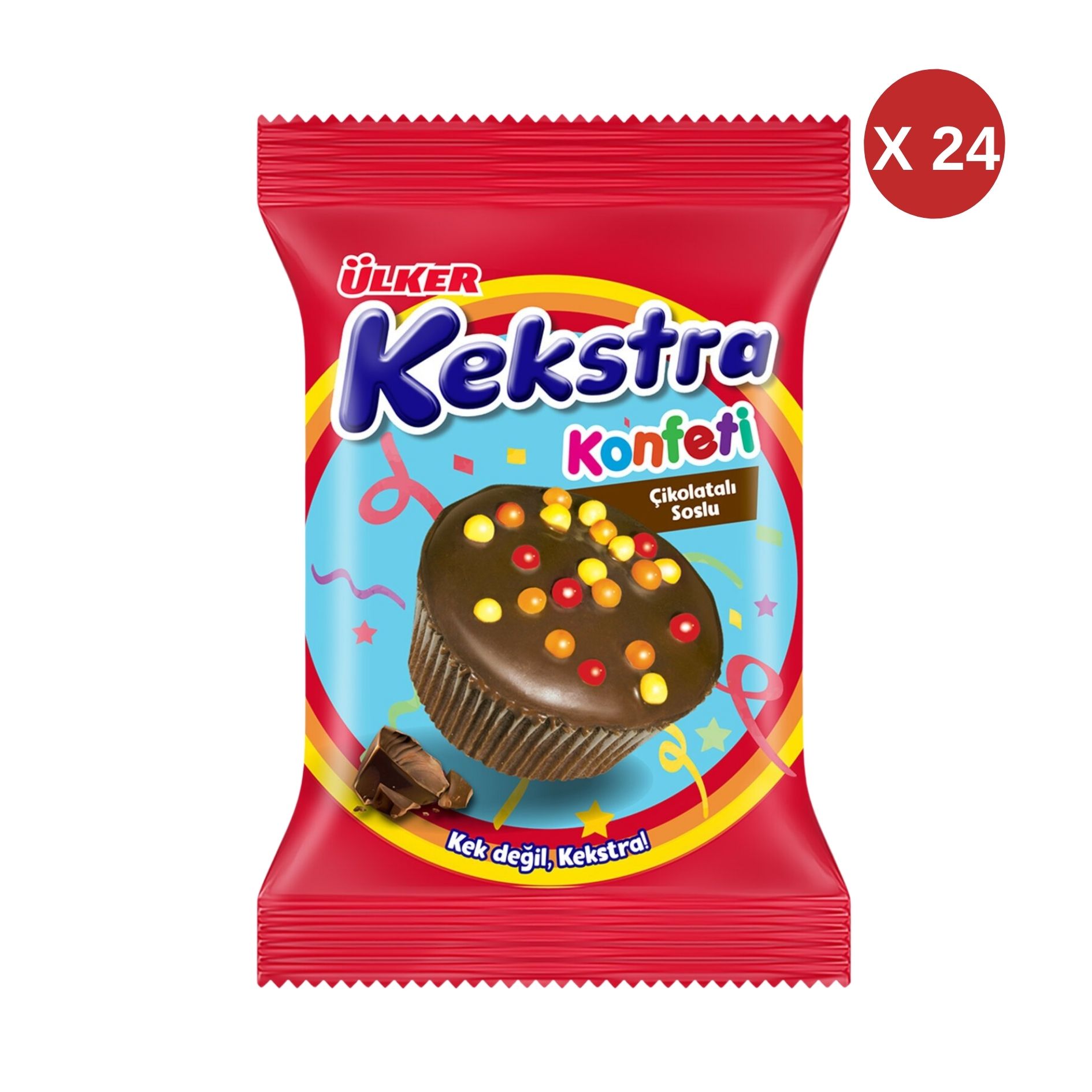 ÜLKER KEKSTRA KONFETİ 38 GR (24 ADET)