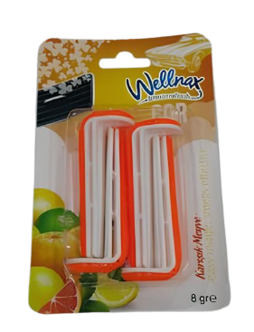 WELLNAX KLİPS OTO FERAHLATICI KARIŞIK MEYVE 8GR