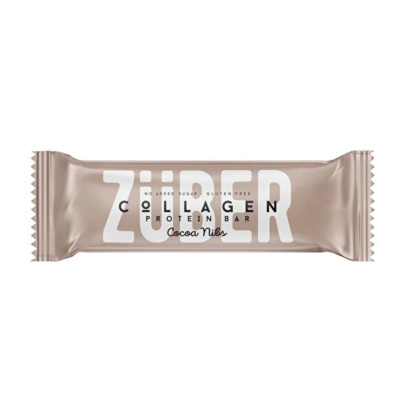  ZÜBER Kakao Çekird.Kolajen Protein Bar 35gr 