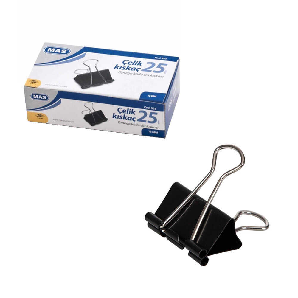 MAS 925 OMEGA ÇELİK KISKAÇ 25MM