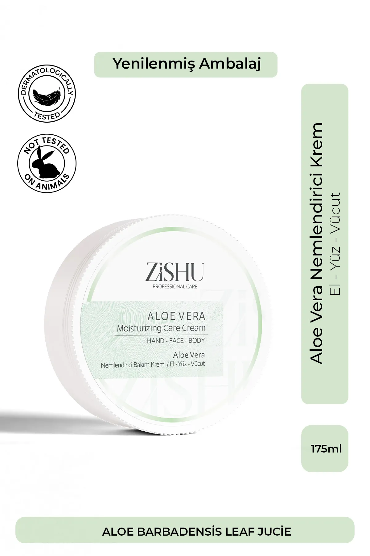 ZİSHU ALOE VERA NEM. KREM 175 ML