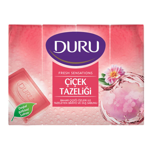 DURU DUŞ SABUNU 4*150 GR ÇİÇEK 