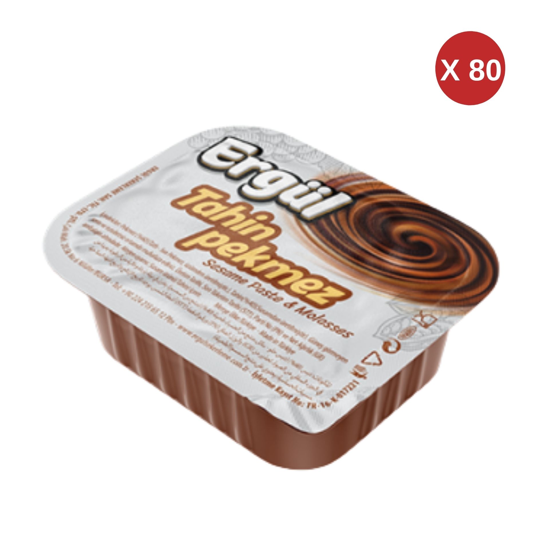 ERGÜL TAHİN PEKMEZ 40 GR 80 ADET