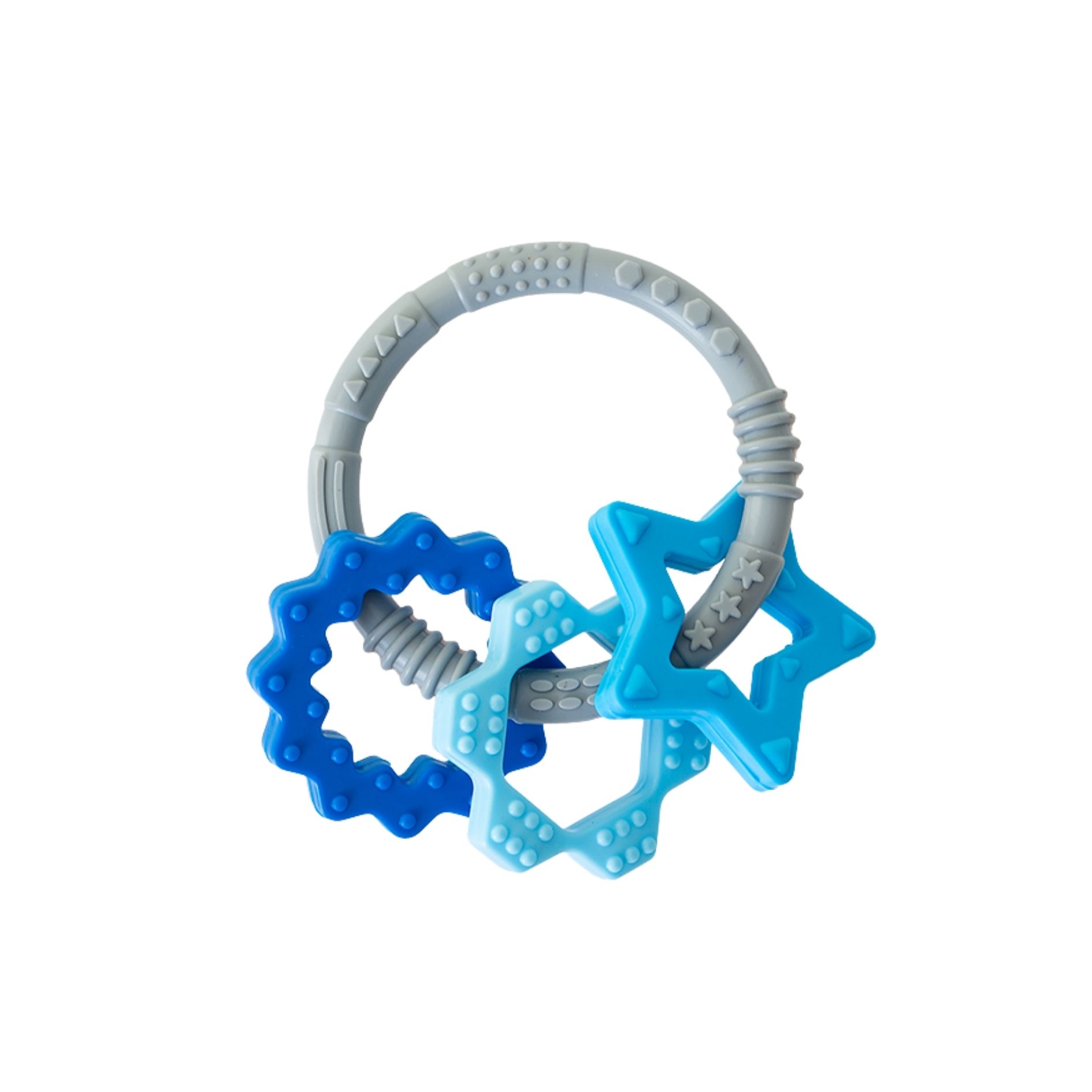  BABYJEM 807 SİLİKON HALKA DİŞ KAŞIYICI MAVİ-80701