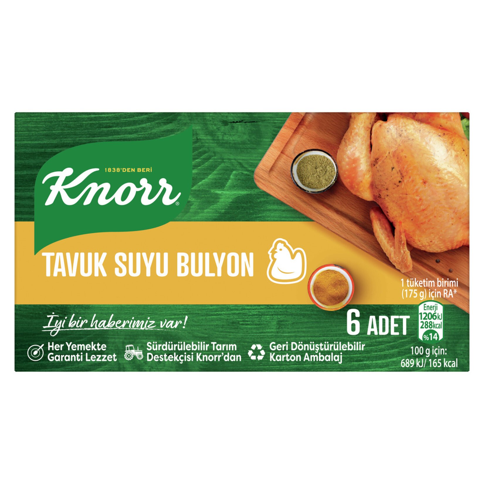 KNORR BULYON  6 LI TAVUK