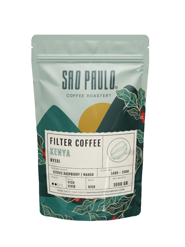 SAO PAULO KENYA FİLTRE KAHVE 1000 GR