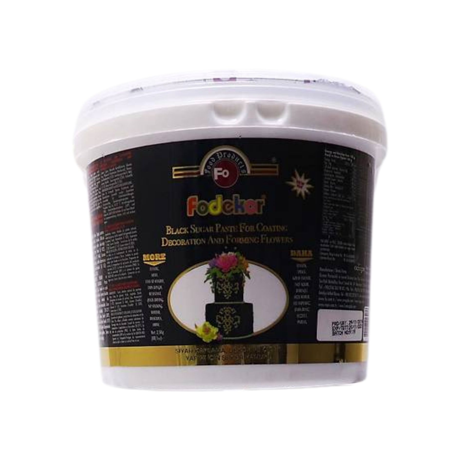 FO 2,5KG SIYAH DEK.KAP. SEKER HAMUR