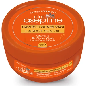 CİRE ASEPTİNE SUN HAVUÇ YAĞI SPF0 100 ML