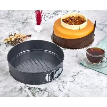 POLO CHEFF KKS-120 KELEPÇELİ KEK KALIBI 20 CM