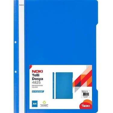 NOKİ MAVİ 50'Lİ EKO TELLİ DOSYA