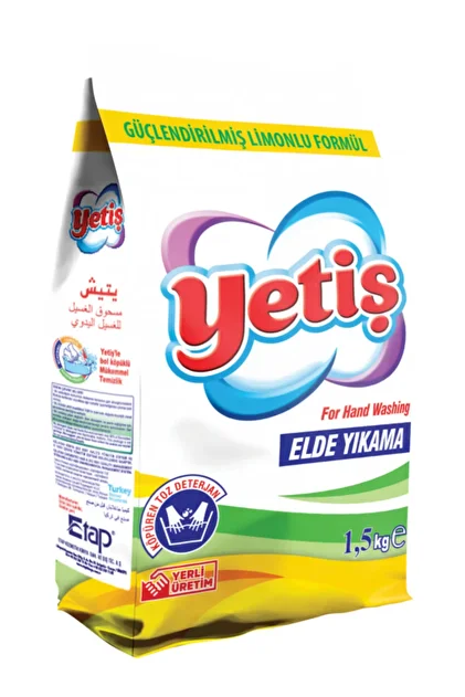 YETİŞ TOZ DETERJAN ELDE YIK. 1500 GR