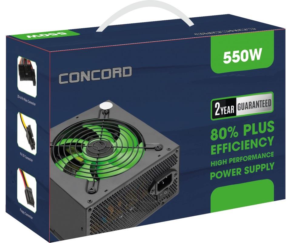 CONCORD  C-881  550W POWER SUPPLY 
