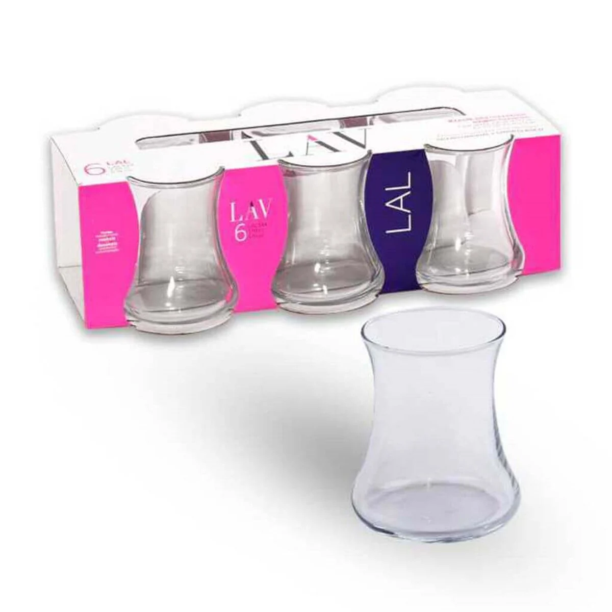 LAV LAL 6'LIÇAY BARDAĞI 