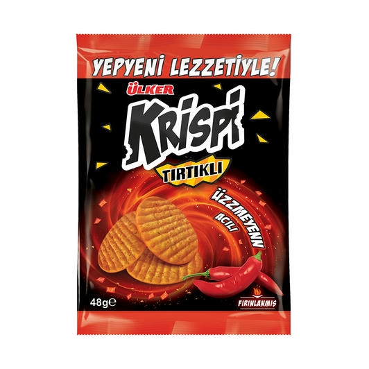 ÜLKER KRİSPİ TIRTIKLI ACILI 48 GR