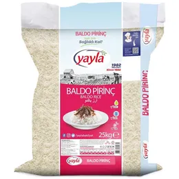 YAYLA TRAKYA BALDO PİRİNÇ DÖKME 25 KG
