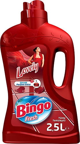 BİNGO FRESH 2,5 LT LOVELY YÜZEY TEMİZLEYİCİ