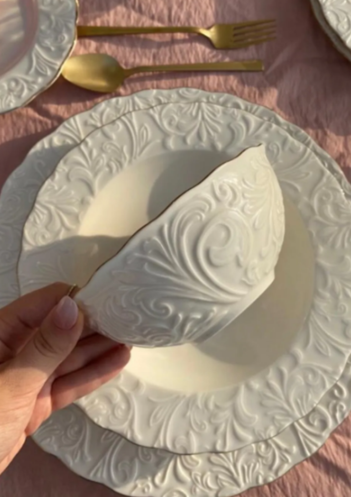 AY İPEK 24 PARÇA YEMEK TAKIMI IPF1236