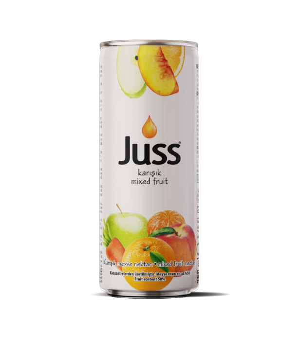 JUSS NEKTAR KARIŞIK TENEKE 250 ML