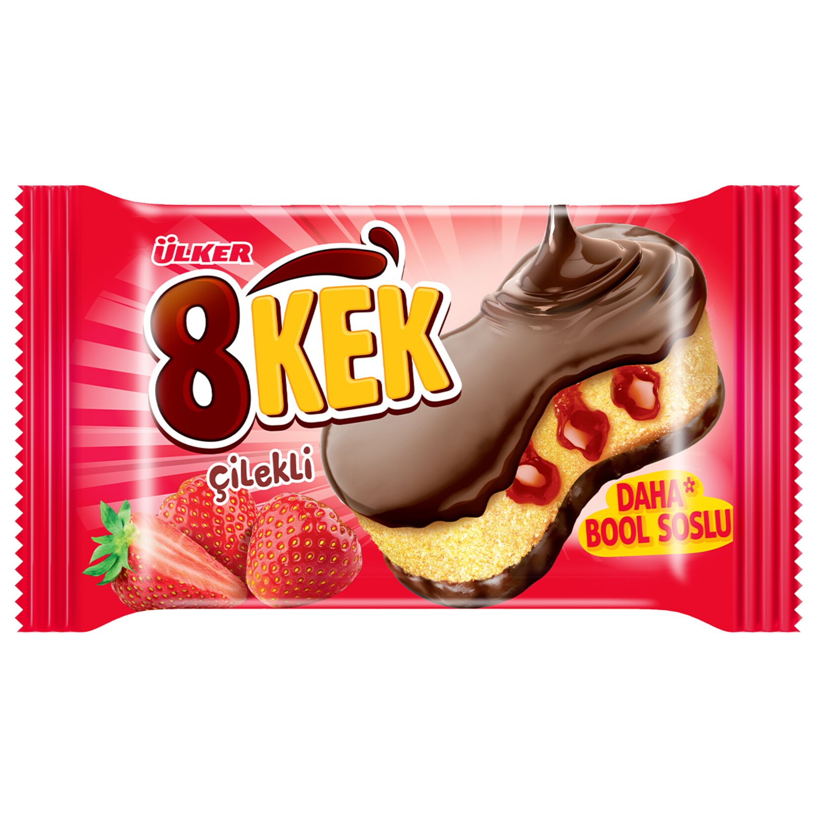 ÜLKER DANKEK 8 KEK ÇİLEK 55 GR