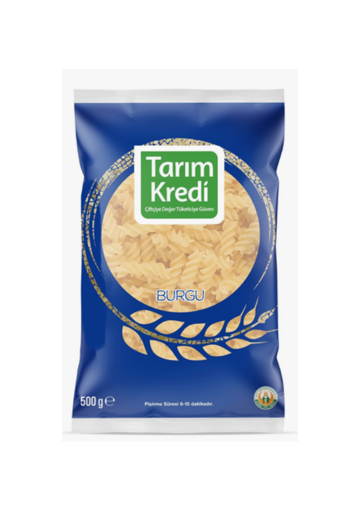 TARIM KREDI BURGU MAKARNA 500 G