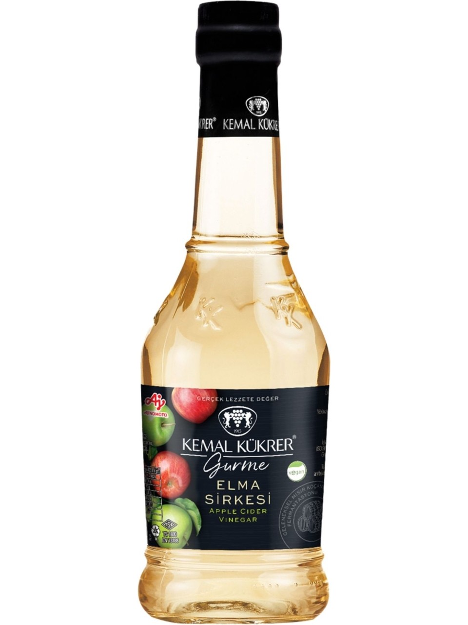 KEMAL KÜKRER ELMA SİRKESİ CAM ŞİŞE ÖZEL 500 ML