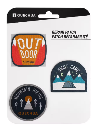 QUECHUA ISIYLA YAPIŞTIRILABİLİR KUMAŞ ONARMA YAMASI