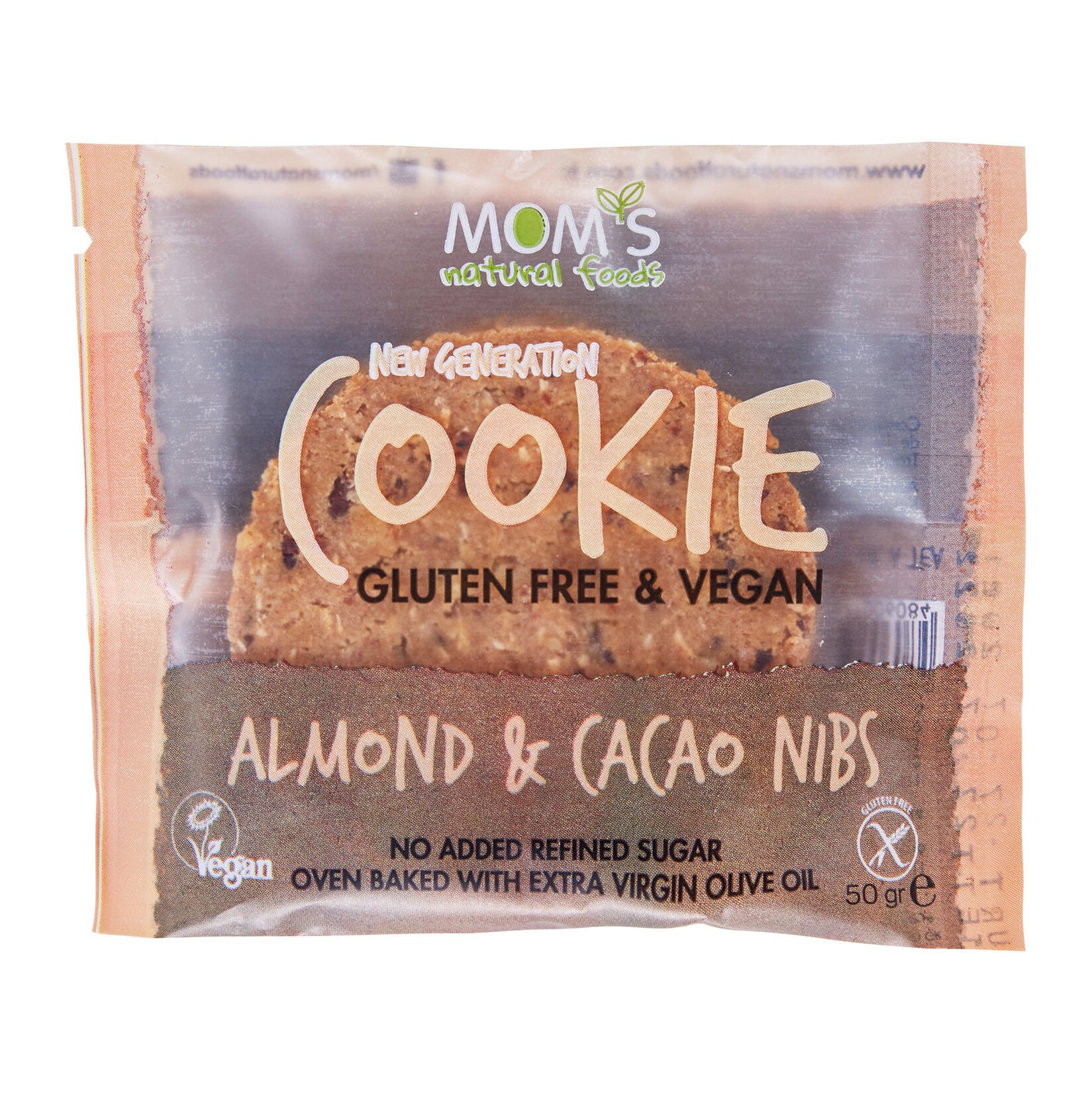 MOMS ALMOND & KAKAO NIB COOKIE 50 G