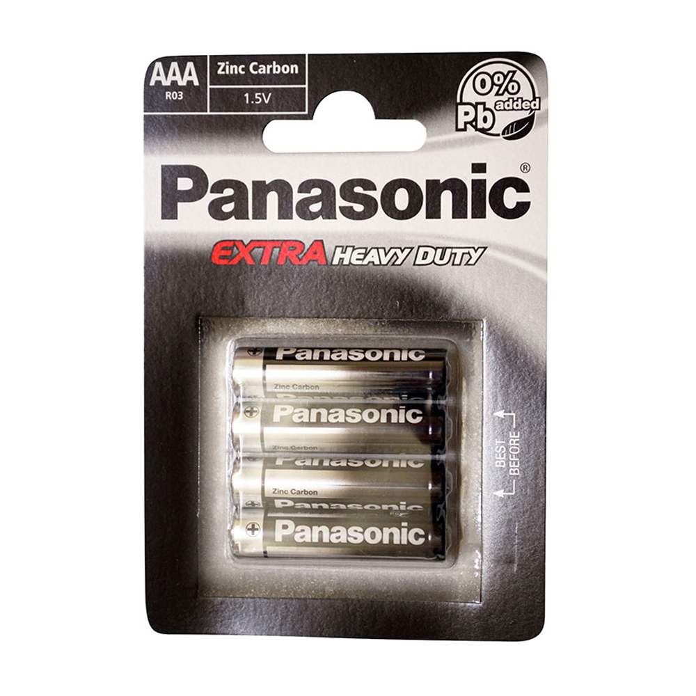 R03UE/4BP PANASONİC MANGANEZ BLISTER İNCE PİL