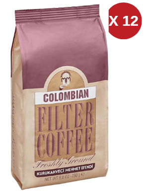 M.EFENDI 250GR COLOMBIAN FILITRE(12 ADET)