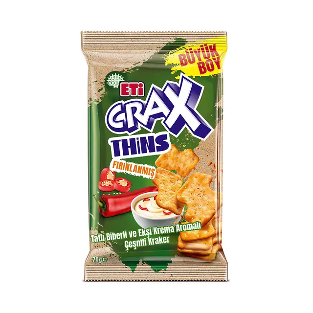 ETİ CRAX TİHNS TATLI BİBERLİ KRAKER 35 GR