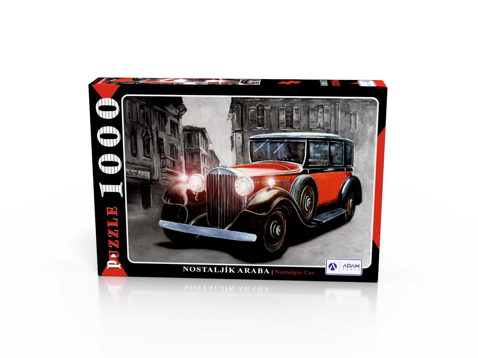 PUZZLE 1000 PARÇA KLASİK ARABA